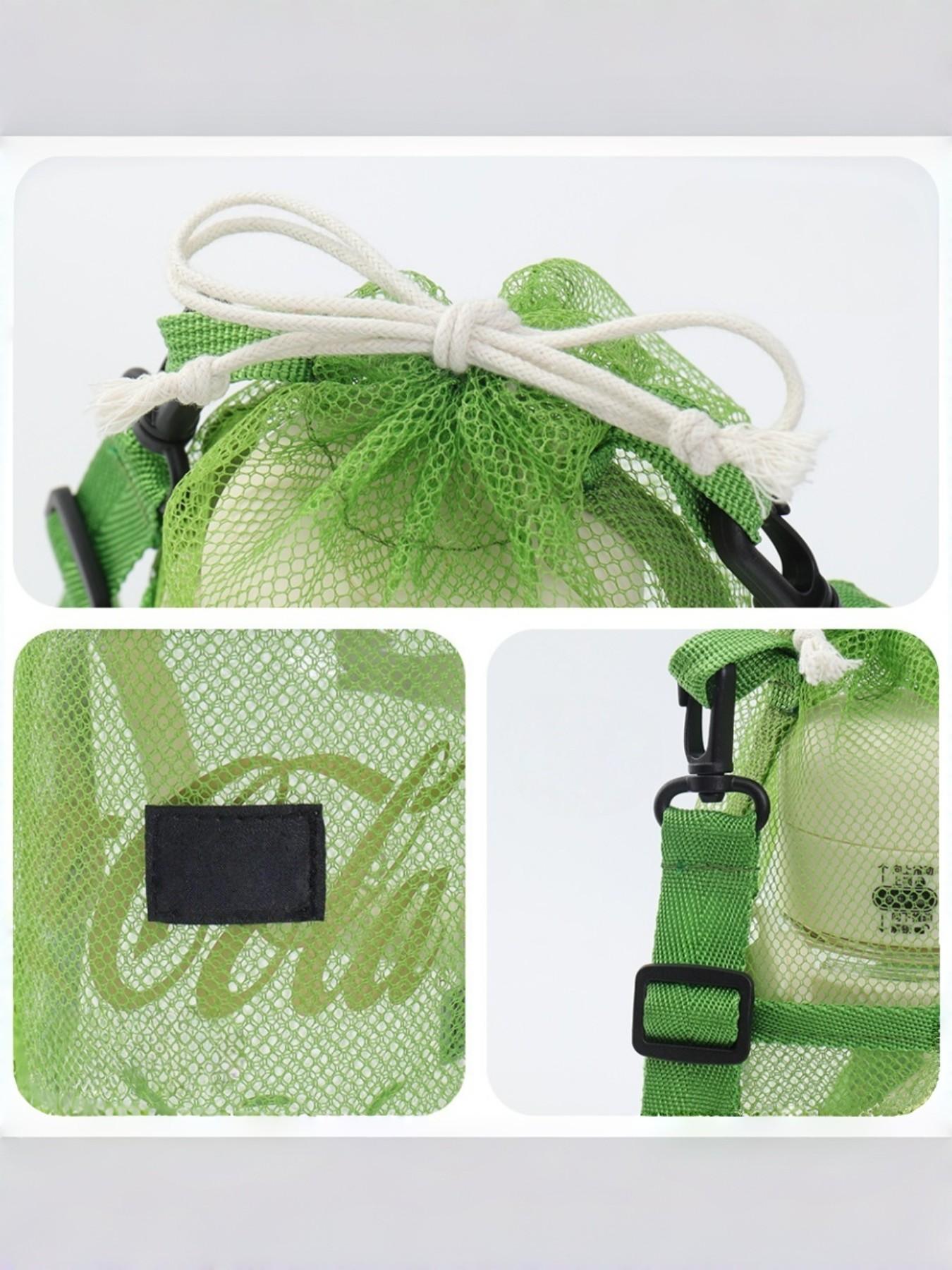 Portable Water Bottle Strap, Tea Cup Protector, Insulated Mug Case, Phone Crossbody Bag, Multi-Functional Storage Pouch