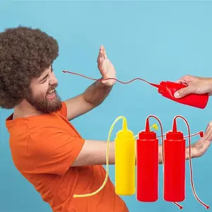 Funny Prank Fake Ketchup Bottles Tomato Sauce Practical Jokes Adult Kids Cool Frightening Items Surprise Gift Prank Toys