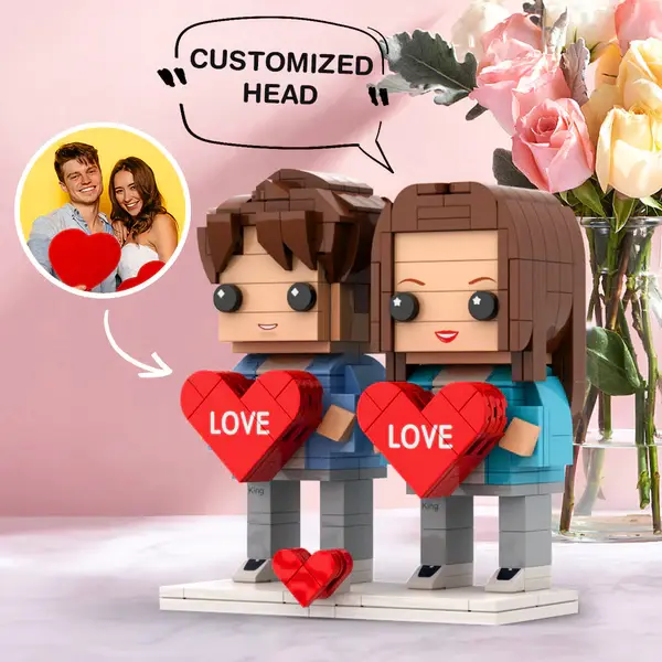 Product Introduction of Mother's day gift Customizable Mini Brick Figure with Key Chain Set – Personalized Gift for Any Occasion Based on Your Photo 19