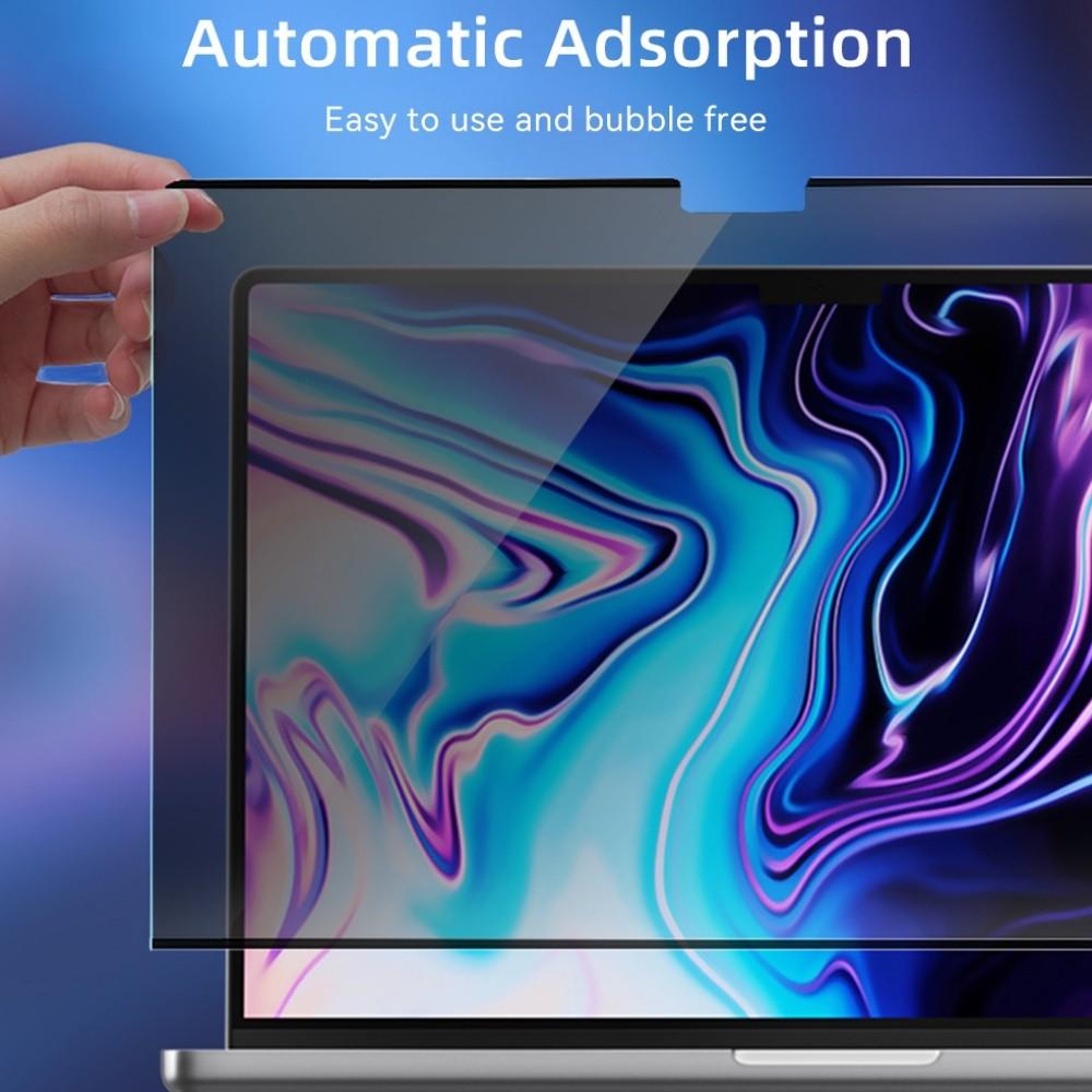 Magnetic Privacy Screen Protector for Macbook - Anti-Glare, Anti-Scratch, Anti-Fingerprint, Easy Installation for Air & Pro, Portable & Reusable with Storage Clip, Macbook Accessories