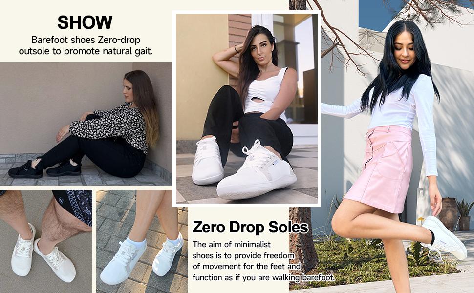 HOBIBEAR Womens Mens Minimalist Wide Toes Barefoot Shoes | Zero Drop | Wide Width Fashion Sneaker Footwear mens shoes Sky Blue  #outdoorfun