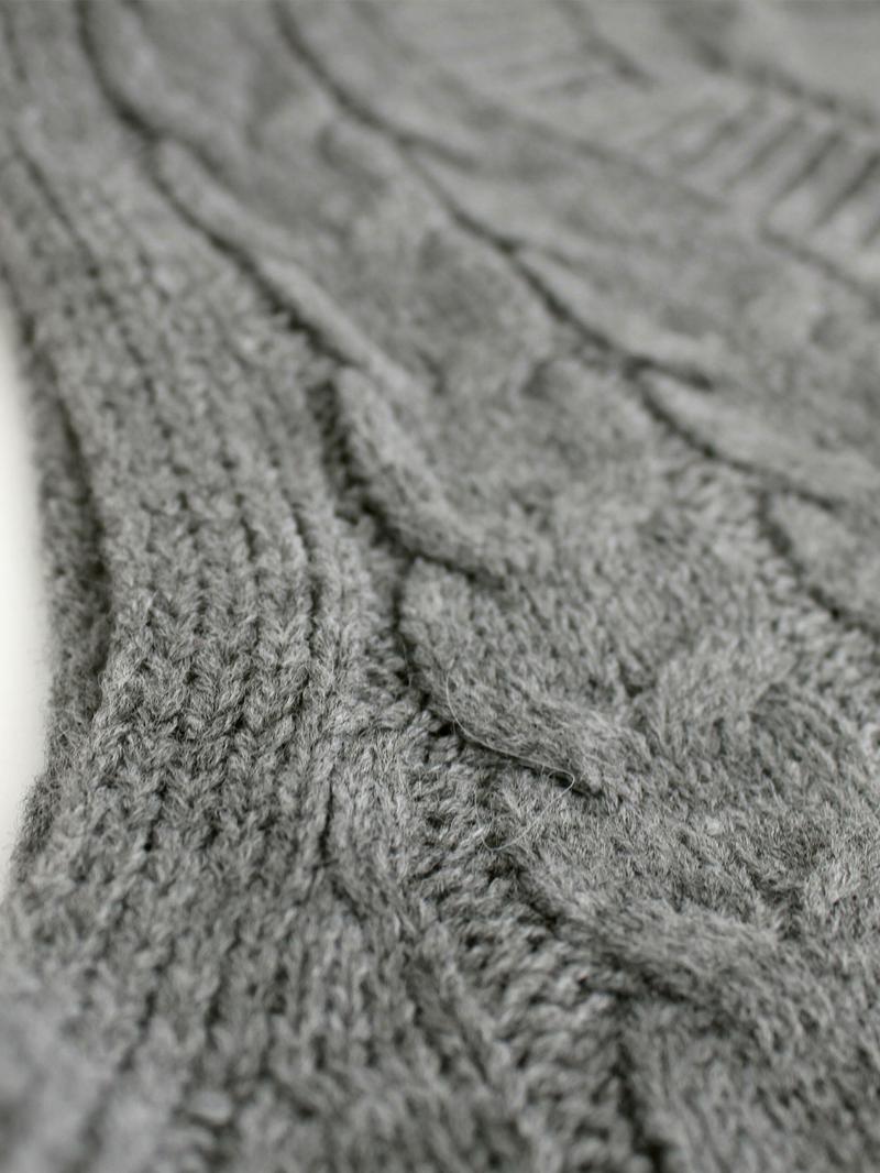 Women's Solid Textured V Neck Sweater Vest, Casual Preppy Cable Knit Pullover for Fall & Winter, Women's Knitwear for Daily Wear, Sweaters Vest