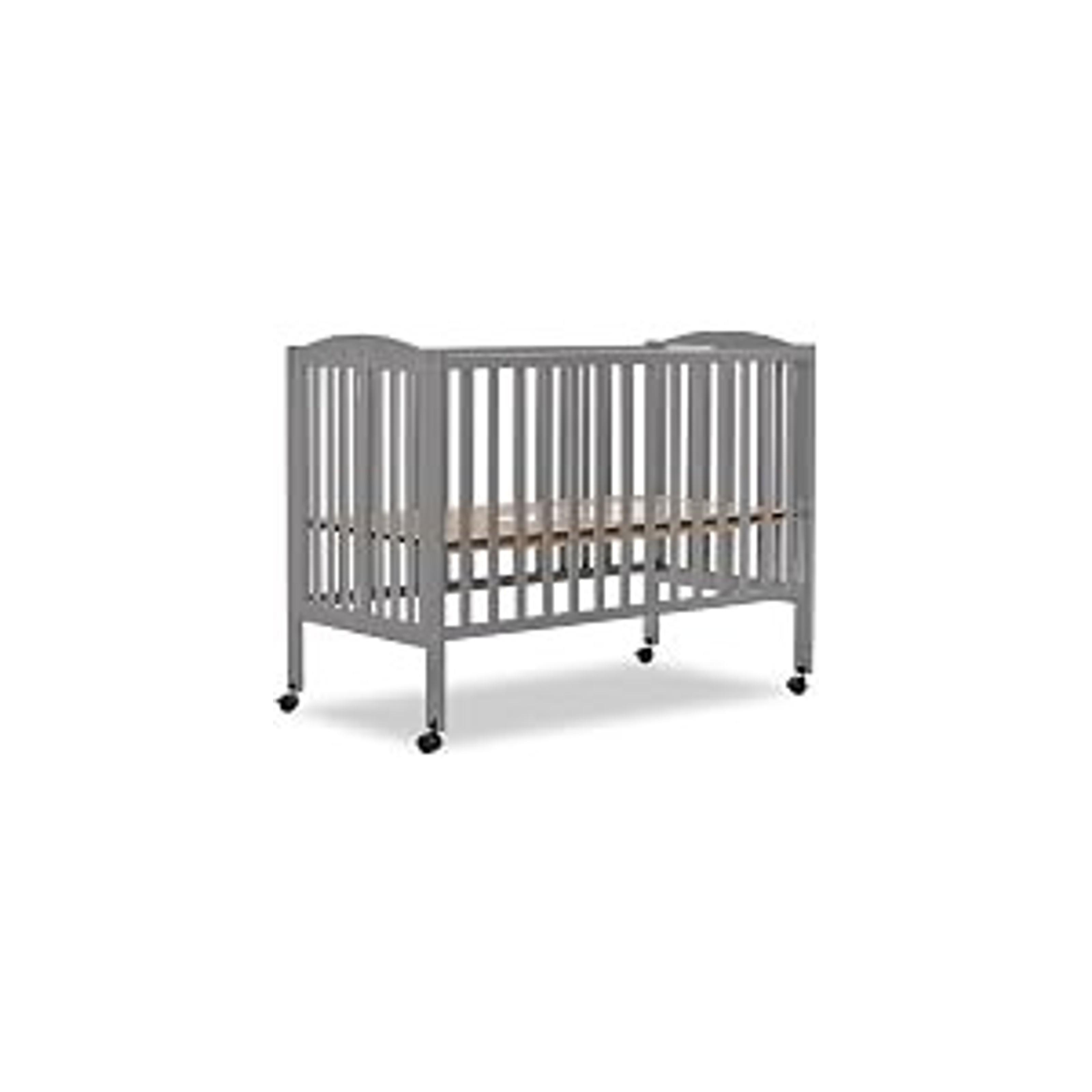 Holly 2-in-1 Mini Crib Mattress, Dual-Sided Infant & Toddler, Waterproof Cover, GREENGUARD Gold Certified, 38” x 24” x 3”, Fits Mini & Select Portable Cribs, Not for Playards
