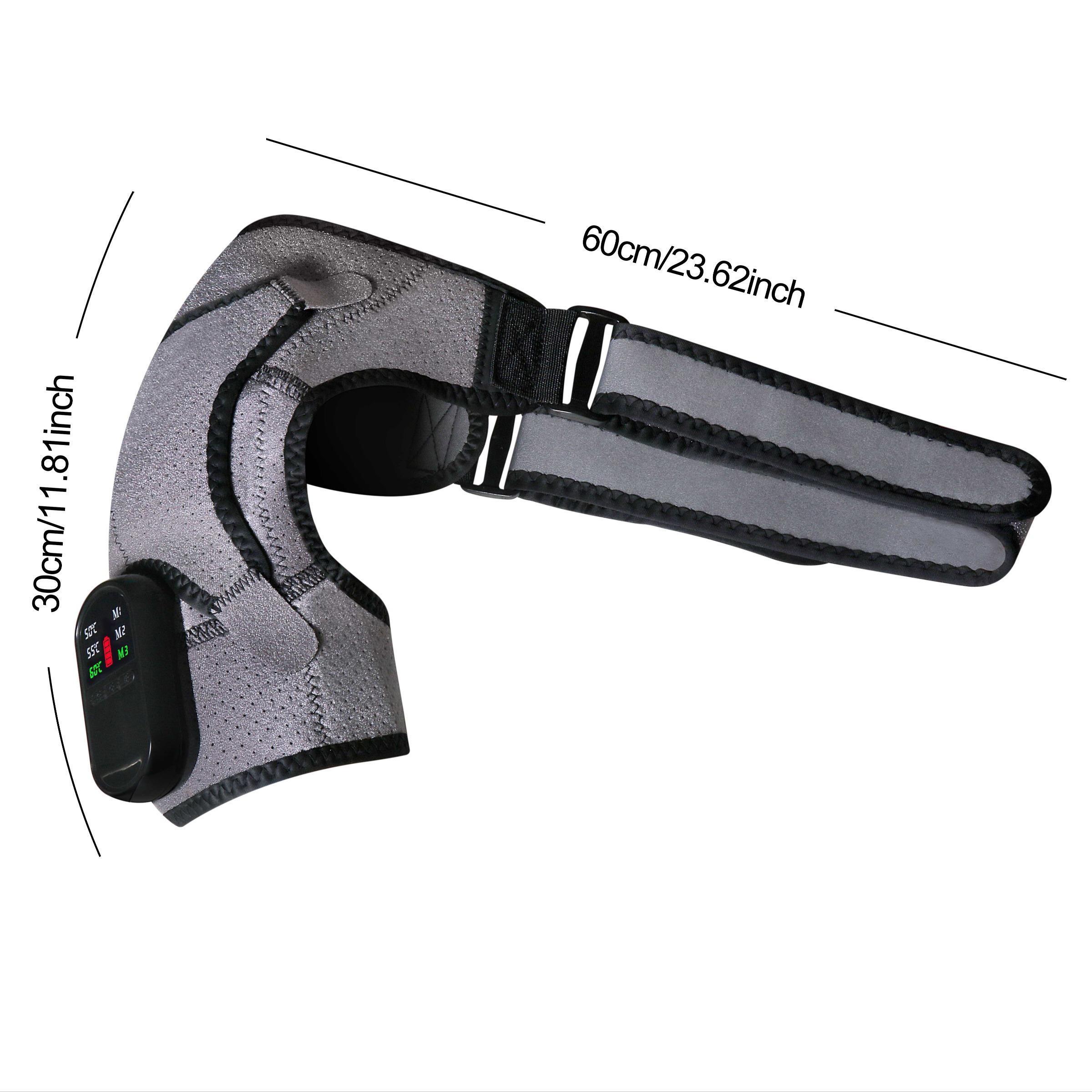 Electric Neck & Shoulder Massager with Heating & Vibration, Deep Tissue Fascia Release for Back & Body, Personal Care & Shoulder Protection Device