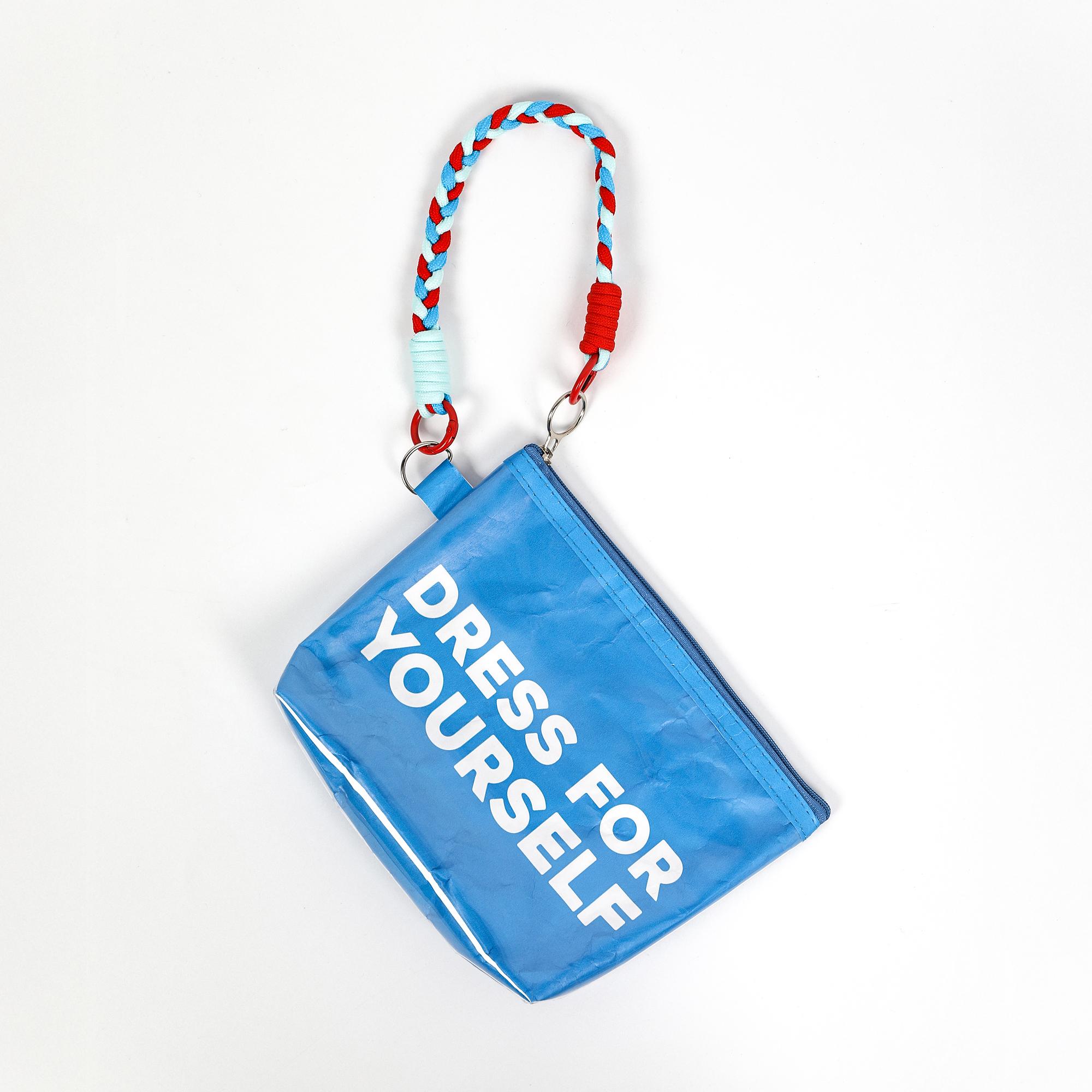 Blooming Jelly Waterproof DuPont paper Pouch Purse Women Bag Matching Wristlet