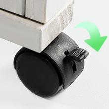 Indoor Rabbit Hutch with 2 Deeper No Leak Trays & 4 Casters, 37 Inch Rabbit Cage Pet House for Small Animals Outdoor Bunny Hutch with Run