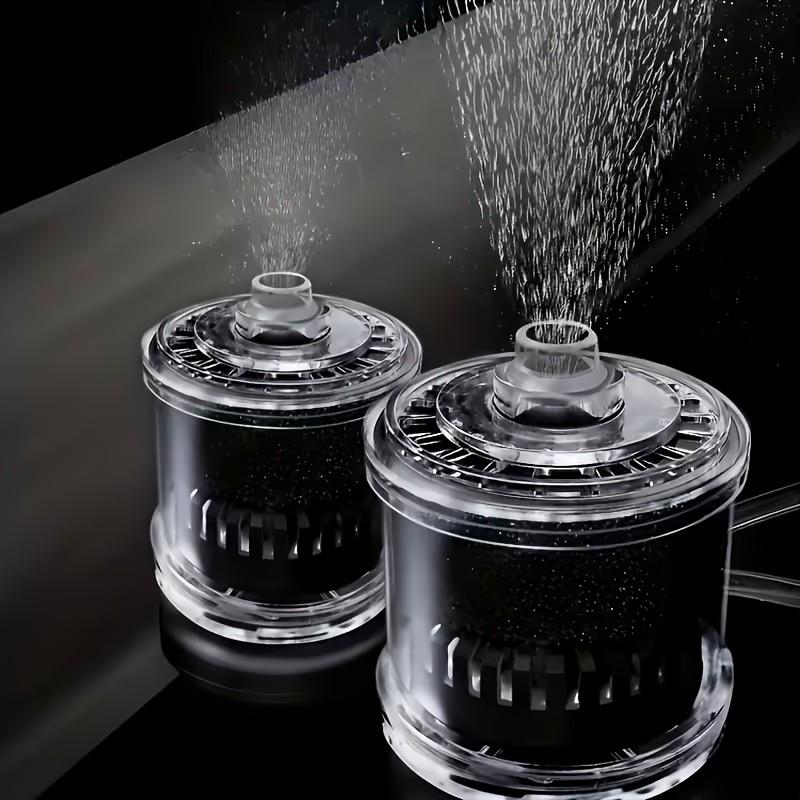 1 Pc Aquarium Compressed Air Sponge Filter for 5-20 Gallon Fish Tanks, Durable Bio Bubble Filter with Transparent Design, Crystal Clear Water, Ideal for Betta Fish, Shrimp and Fry