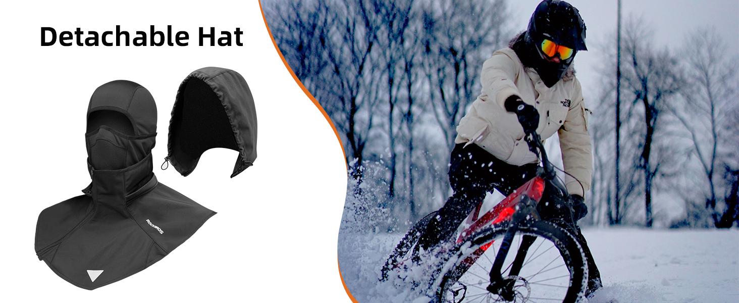 ROCKBROS Balaclava Mask Windproof Winter Mask Men Women for Skiing Snowboading Motorcycle Riding