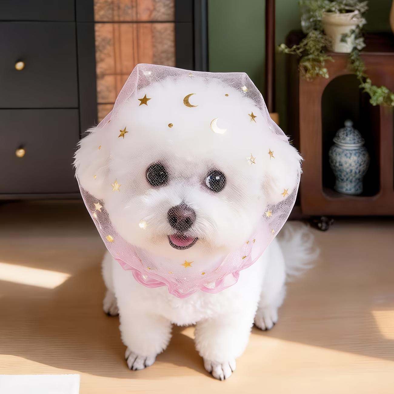 Cute Dog Mask for Outdoor Use, Prevents Accidental Chewing, Comfortable and Breathable, Ideal for Small Dogs Like Pomeranians and Bichon Frises