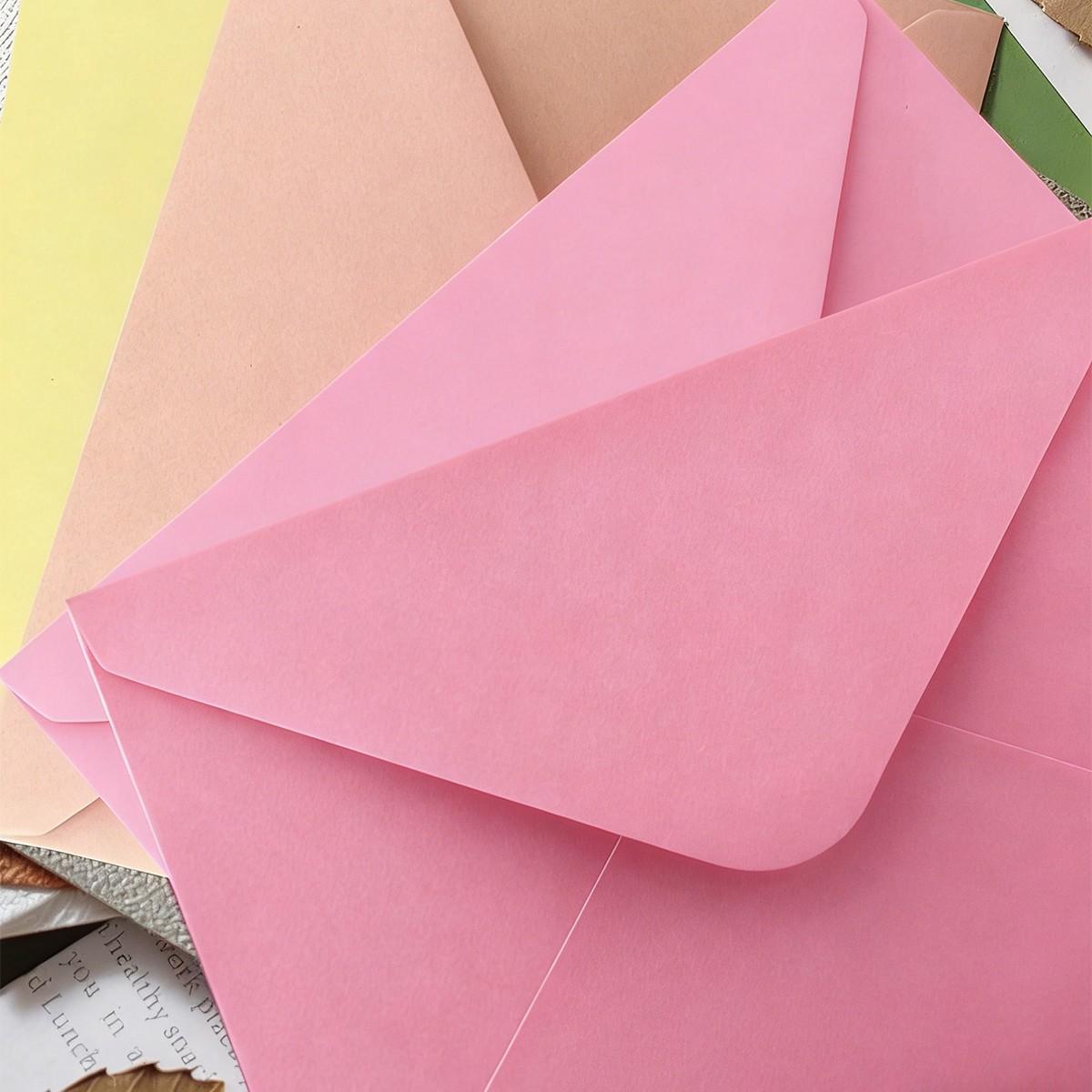 Paper Envelopes Set of 1-10, Invitation Envelopes, Self-Seal Paper Envelopes, Multiple Colors, Mini, Medium, Large, Window Envelopes, Card Holders