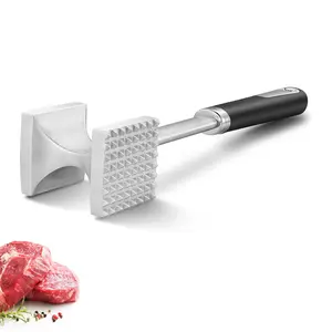 Meat Tenderizer,Meat Tenderizer Hammer with Dual Sides,Multi Uses & Ergonomic Design,Ideal for Beef,Pork,Nuts,Vetgetables & More(Hand wash only)
