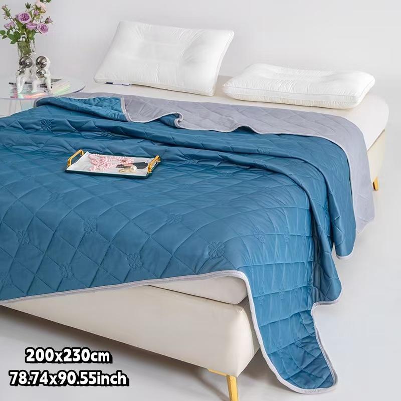 Ice Cream Cooling Blanket, Soft Lightweight Breathable Blanket, Air Conditioning Blanket, Air Conditioner Blanket, Comfortable Blanket for Home Office Travel
