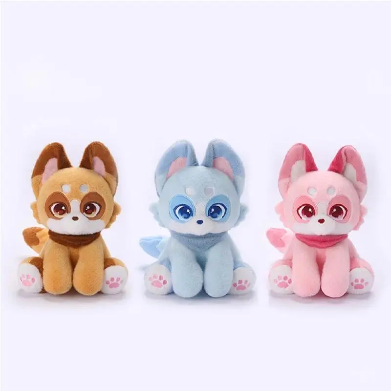 Cartoon Fox Plush Toys Kawaii Soft Stuffed Dolls Girls Boys Christmas Gift Sleeping Compinon Plush Toy Home Car Decor