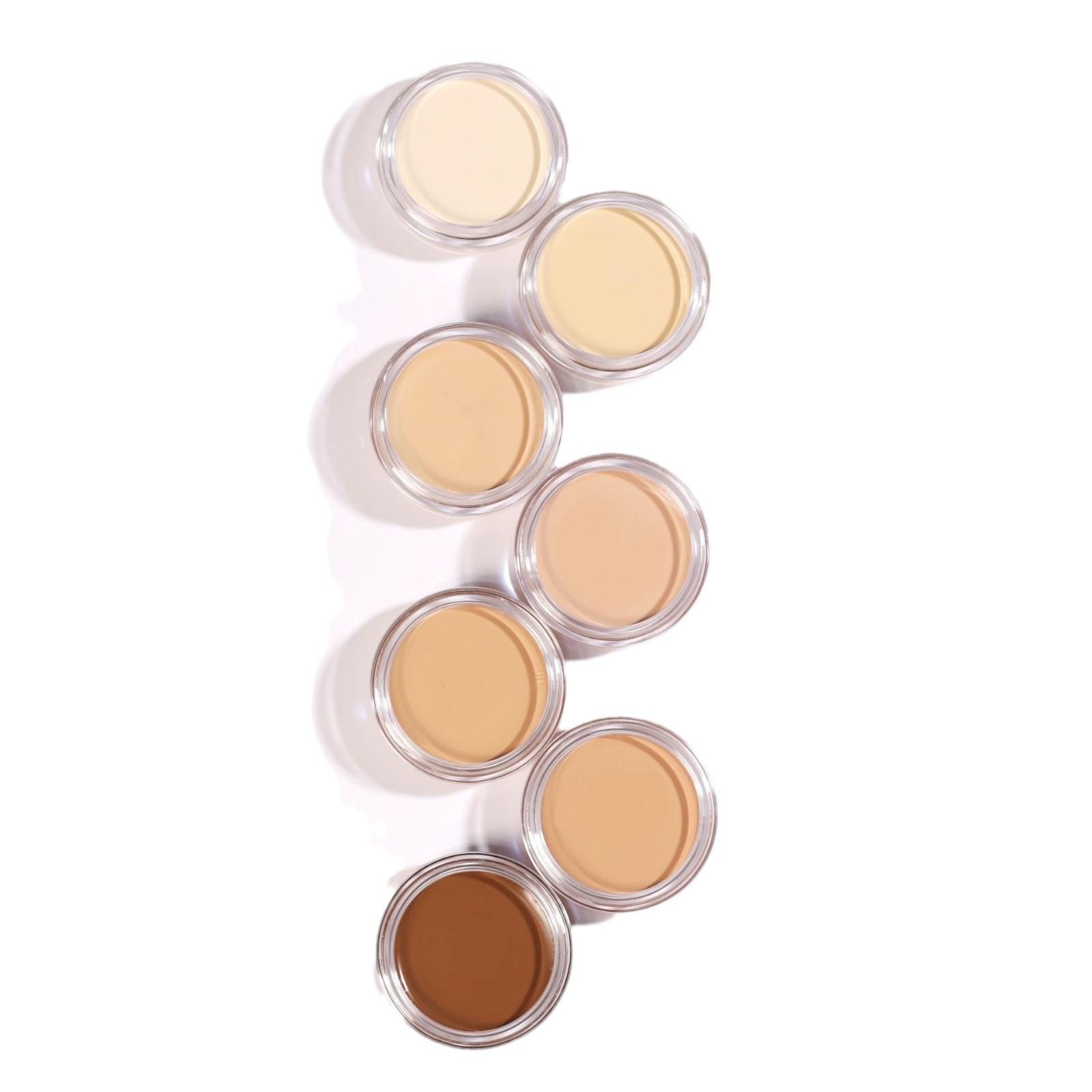 Waterproof Full-Coverage Concealer Cream, Matte Finish, Covers Blemishes, Dark Circles, Tear Lines, Long-Lasting, Super Coverage, 7 Colors Available