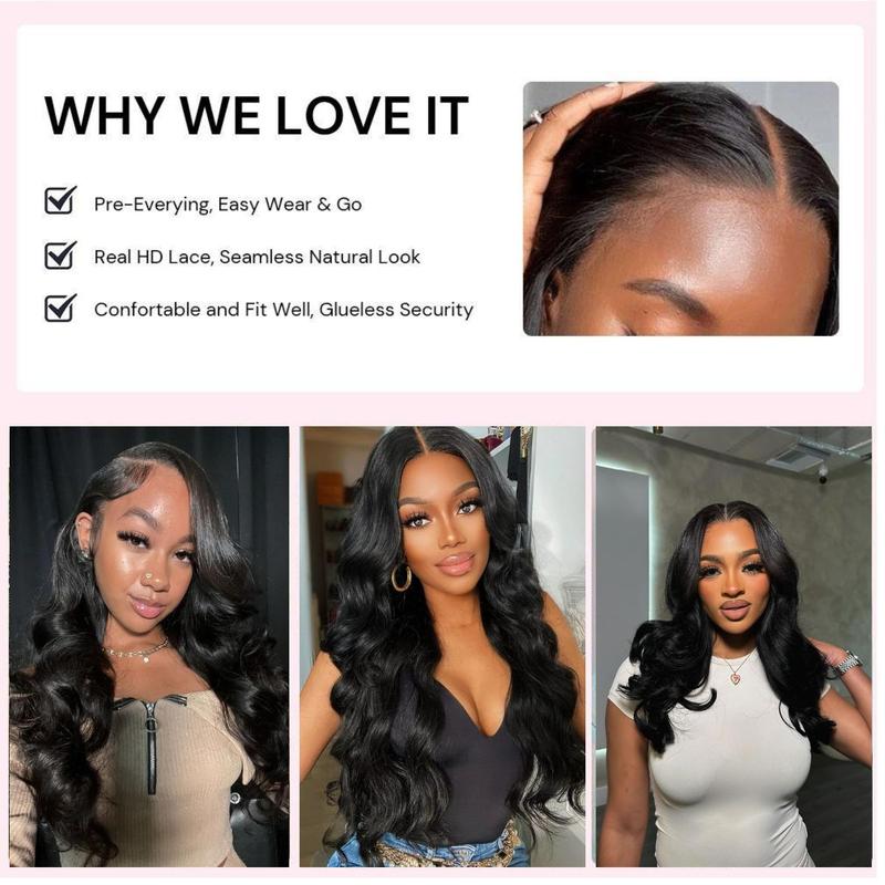 Suntuhair Wear and Go Glueless Wigs Human Hair Pre Plucked Pre Cut for Beginners 5x5 8X5 HD Lace Closure Wigs Human Hair 180% Density Body Wave Lace Front Wigs No Glue Pre Cut 3 Seconds to Wear Glueless Wig Suntuhair Wear and Go Glueless Wigs Human Hair Pre Plucked Pre Cut for Beginners 5x5 8X5 HD Lace Closure Wigs Human Hair 180% Density Body Wave Lace Front Wigs No Glue Pre Cut 3 Seconds to Wear Glueless Wig