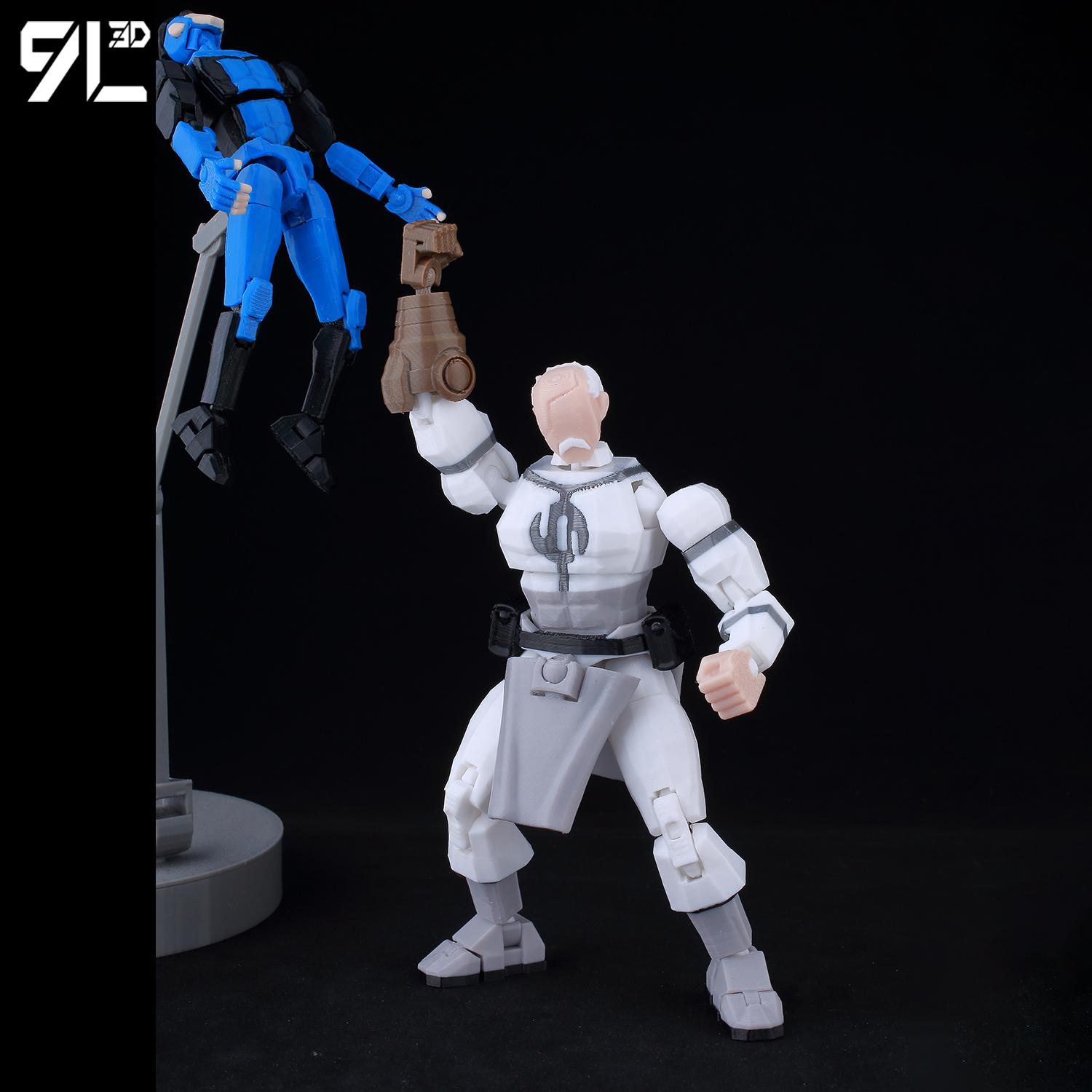 9L 3D Invincible Boy Lucky13 Dummy13 Conquer Invincible Mark Titan13 T13  Anime Action Figure Model Collectible Children's Gifts