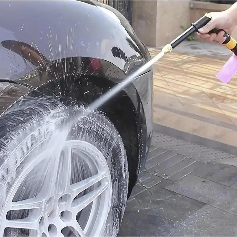 Portable High Pressure Water Sprayer, Adjustable Garden Hose Nozzle Sprayer, Car Washing & Maintenance Tool, Pet Cleaning Tool, High Pressure Nozzles, Garden Hose Jet & Dealsforyoudays【FathersDayGift】