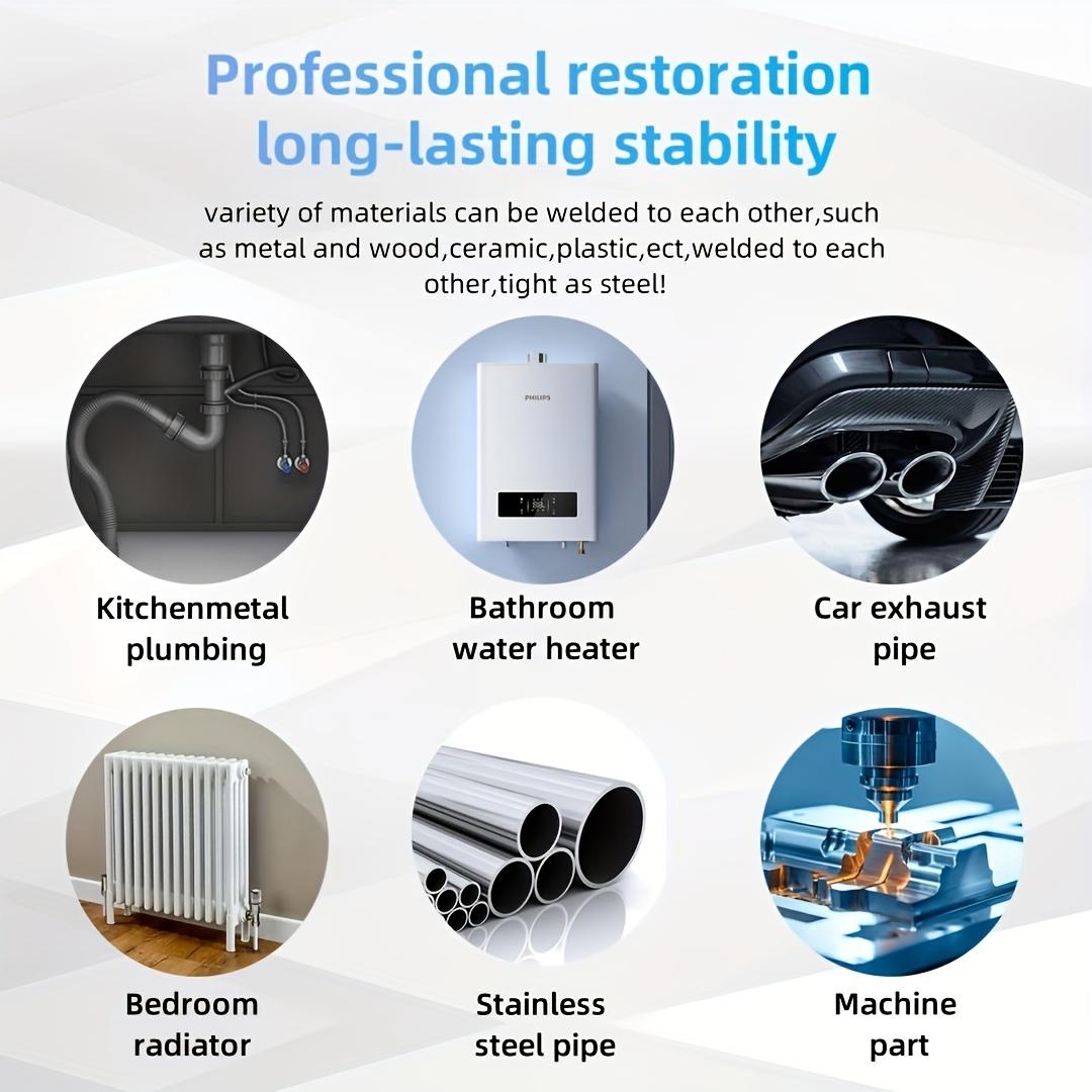 Automotive Adhesives - Epoxy Paste for Repairs - Suitable for Metal And Plastic, Providing a Strong Bond for Car Door Panels And Household Plastic Items