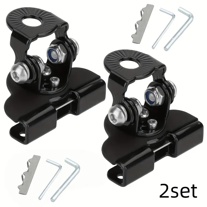 Adjustable LED Light Bar Mounts, Durable Aluminum Material, Easy Installation for Automotive Cars Trucks UTV SUV, Non-Destructive Design