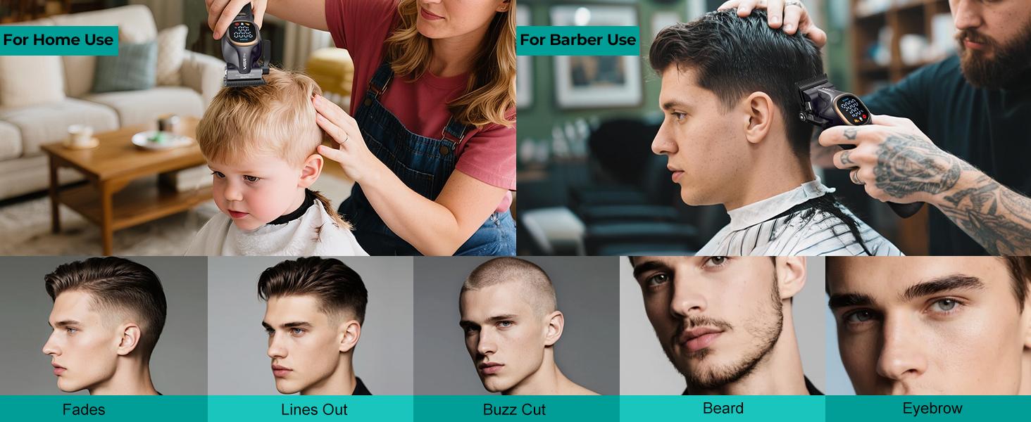 Powerful Motor - Hair Clippers