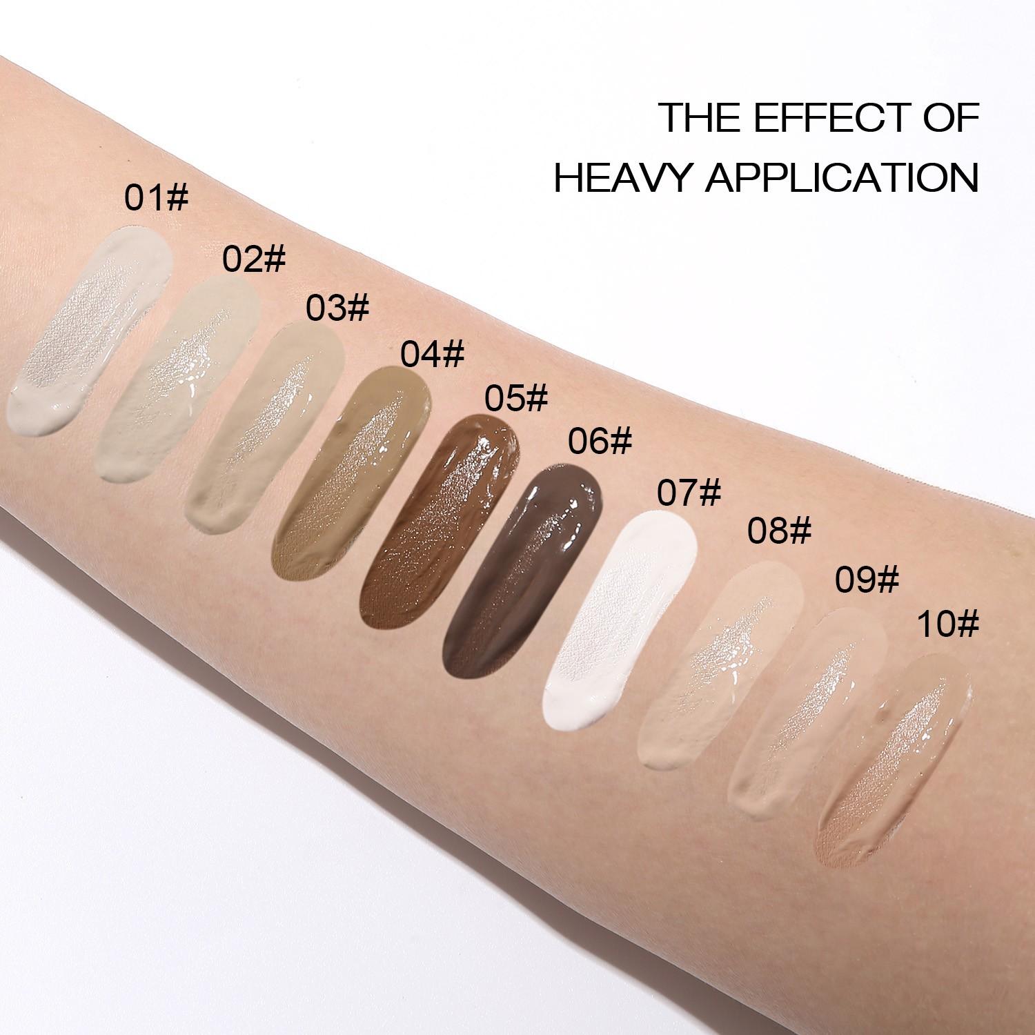 YOUNG VISION High Coverage Moisturizing Hydrating Liquid Foundation Makeup, Lightweight and Non-Heavy, Flawless Finish, Suitable for All Occasions