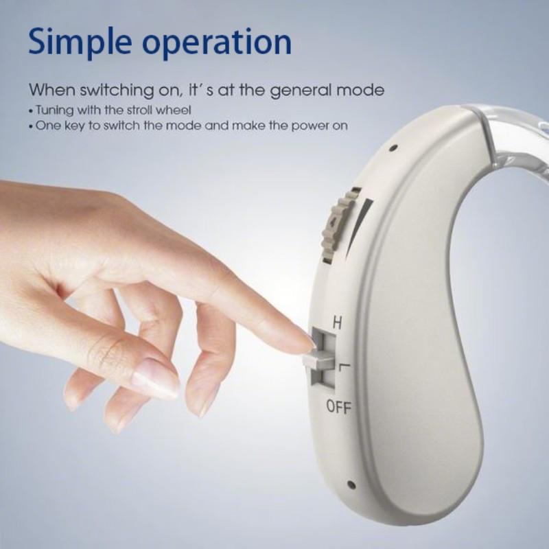 Mobile phone sound amplifier, hearing aid, personal sound amplification headphones, adjustable volume enhanced headphones, lightweight and comfortable full-ear headphones suitable for the elderly and adults, suitable for daily use.