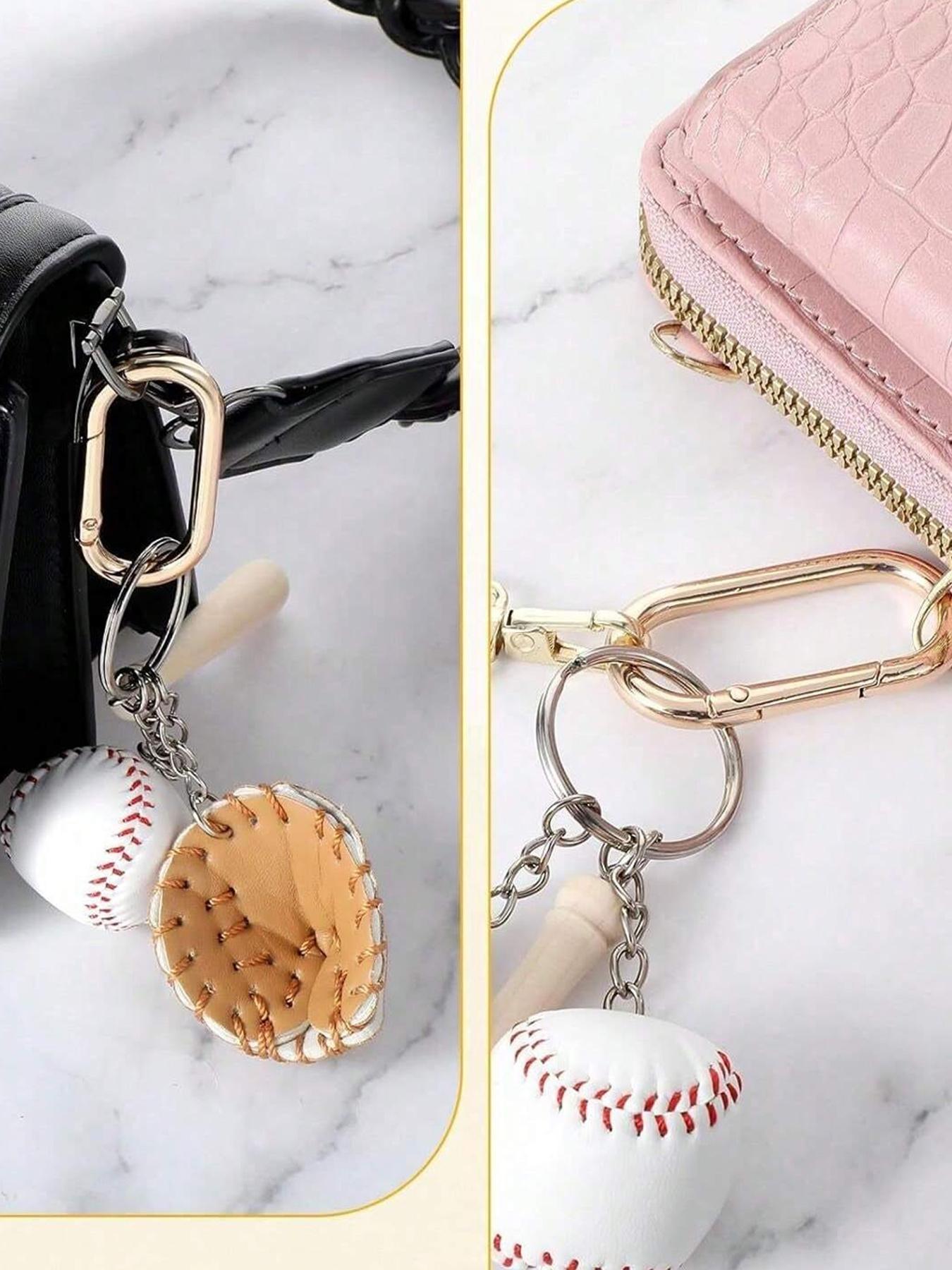 5 Pcs Oval Carabiner Snap Clip, Metal Spring Key Ring, Trigger Snap O Ring Hooks Clip Spring Keyring Buckle Heavy Oval Dog Tag Clips For Bags Purse Keychain Replacement Hanging Bag Buckle