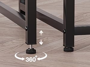 SEDETA 67" L Shaped Desk with Drawers, Computer Office Desk with Storage Shelves & Power Outlet, Reversible Gaming Desk with LED Lights for Home Office