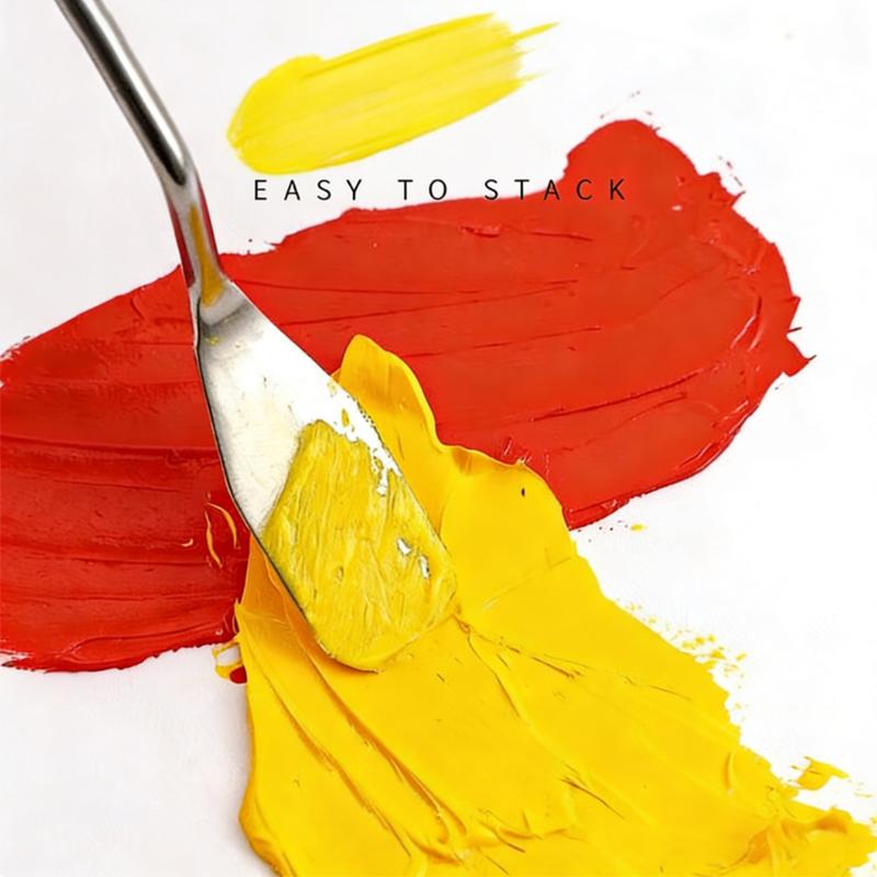 MARIES Oil Paint, 50ml per tube, 5 tubes per box. Each tube is individually packaged, compact and easy to use. The paint features bright and fine colors, suitable for oil painting enthusiasts