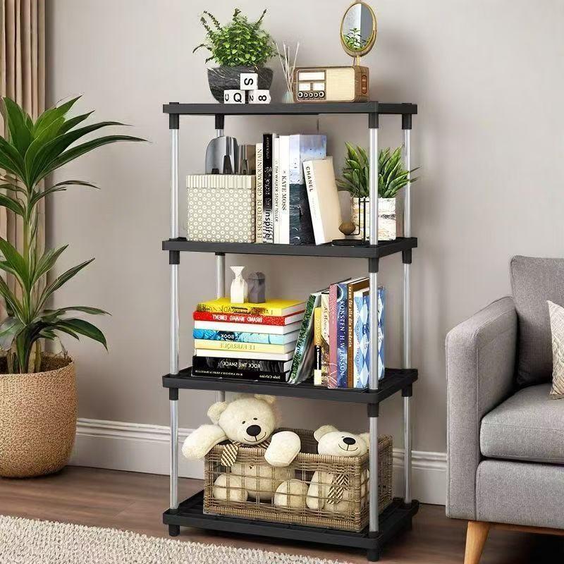 Multi-Purpose Storage Rack for Bathroom, Closet, Laundry Room, Standing Organizer, Large Capacity, Space-Saving Design