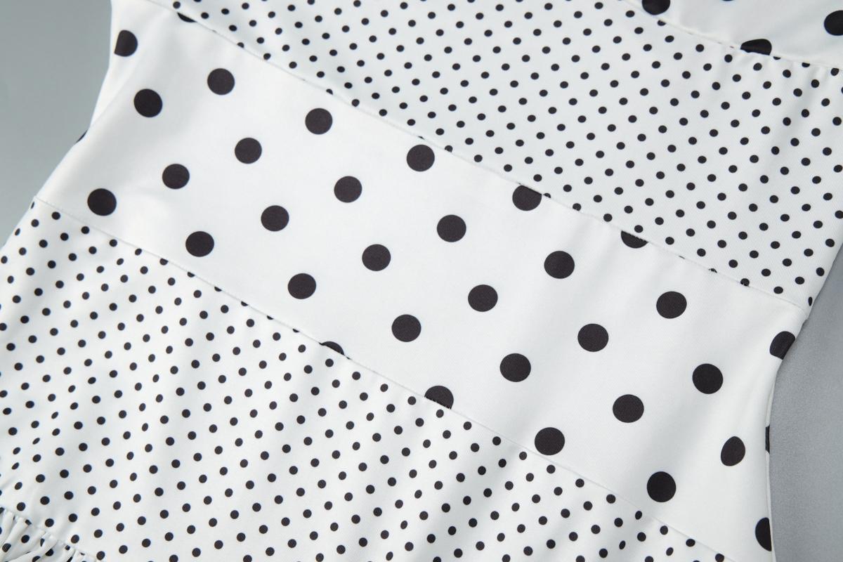 Women's Polka Dot Print Tie-neck Halter Dress, Bust Twisted Ruched Sleeveless Backless A-line Slip Dress, Party Club Date Holiday Beach Vacation Daily Casual Sweet Cami Maxi Long Dresses For Ladies Summer Fashion Clothes Wear