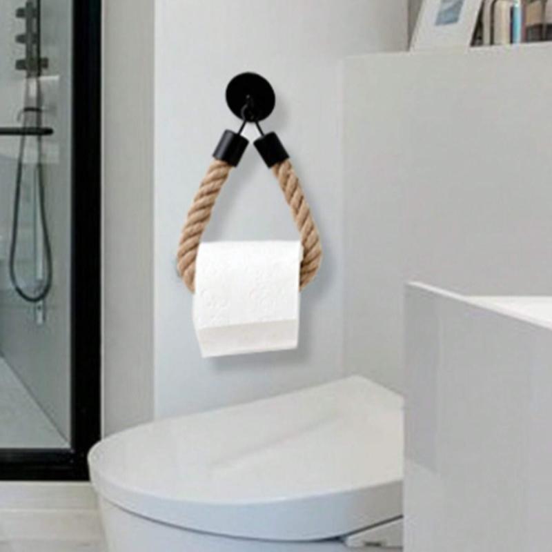 Modern Wall-Mounted Toilet Paper Holder, Space-Saving Design for Home Use, Durable Material, Easy Installation, Perfect for Bathroom Organization, Bathroom Organizers, Bathroom Organizing Accessories