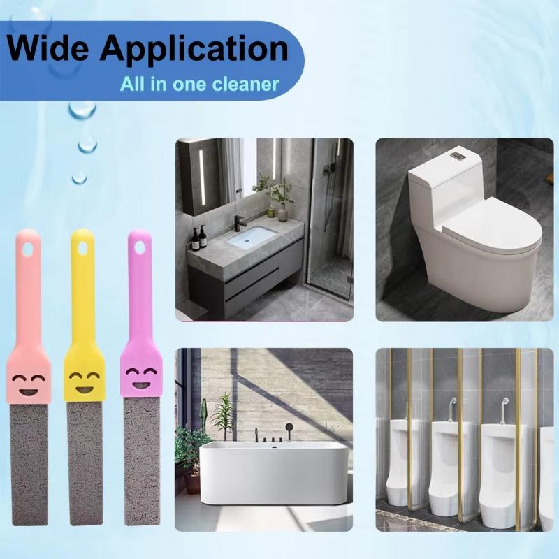 5 PCS Pumice Stone Cleaning Stick Seat Toilet Limescale Rust Stain Dirt Removal Brush Bathroom Tile Sink Household Washing Tools