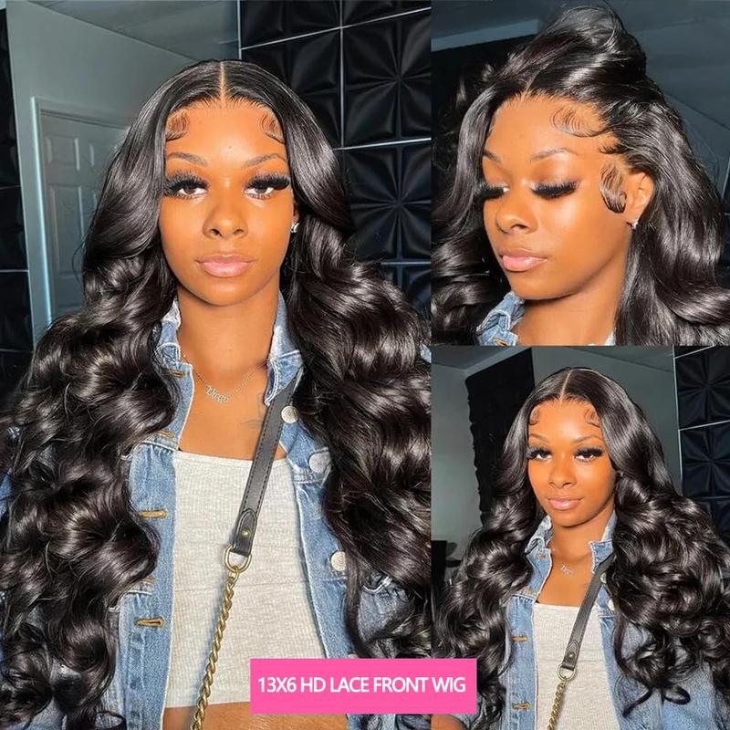 Bling Hair Invisible Strap HD 360 Lace Front Wig Human Hair Drawstring Body Wave 360 Full Lace Wig Glueless Human Hair Wigs PrePlucked