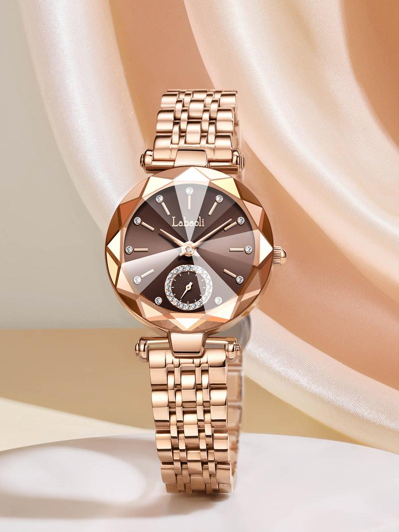 Elegant Luxury Women's Watch LA729 Water-Resistant Scratch-Resistant Adjustable Strap Fashionable Design Waterproof Wristwatch Suitable for All Occasions Elegant Luxury Women's Watch LA729 Water-Resistant Scratch-Resistant Adjustable Strap Fashionable Design Waterproof Wristwatch Suitable for All Occasions