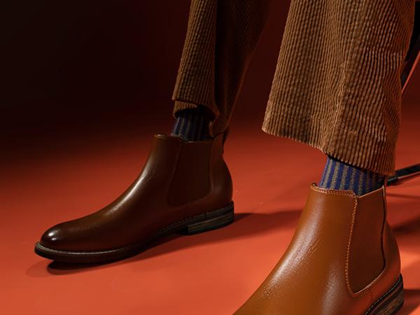 Bruno Marc Men's Timeless Suede Leather Chelsea Boots Comfortable Classic Ankle Boots for Walking Stylish Casual Dress Footwear for Men winter boots boots for fall black boots SpringStatements