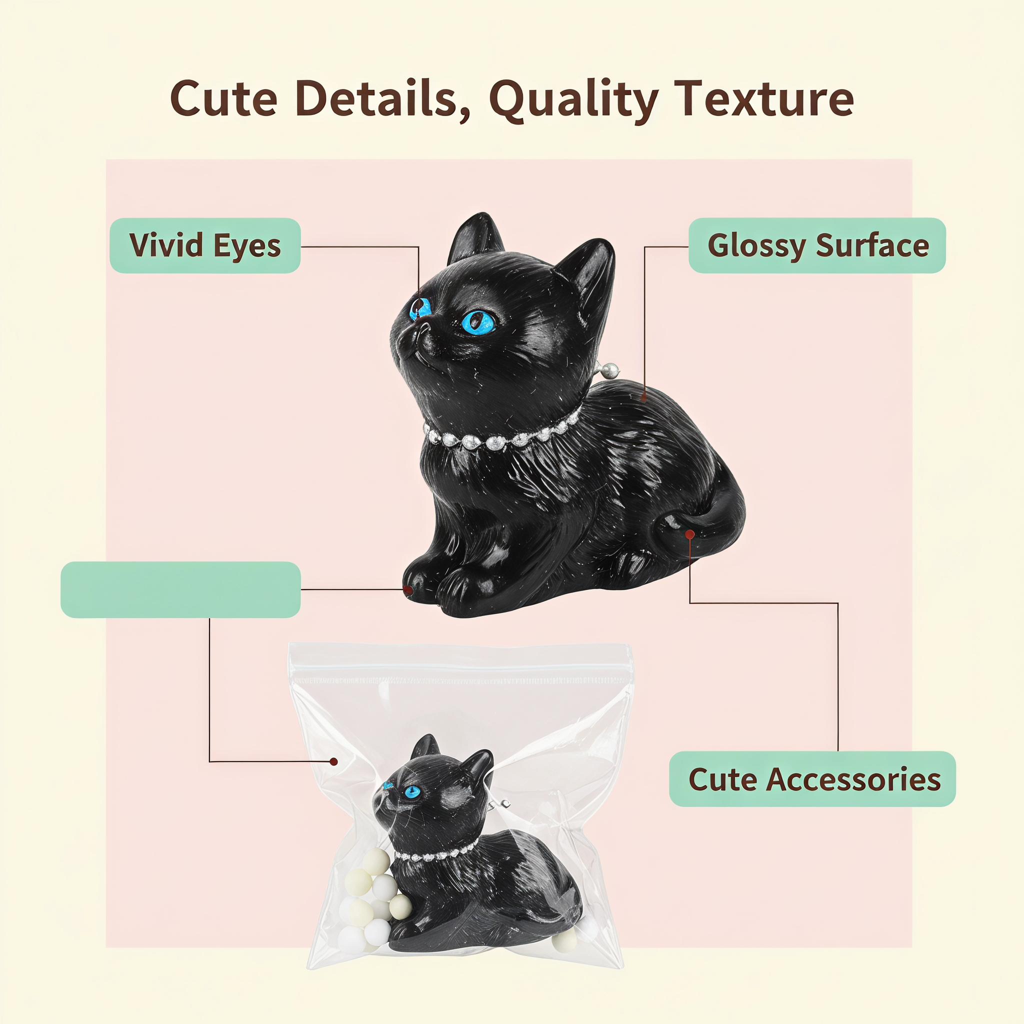 RIVIOO Super soft cat pinch music decompression artifact TPR pinch toy