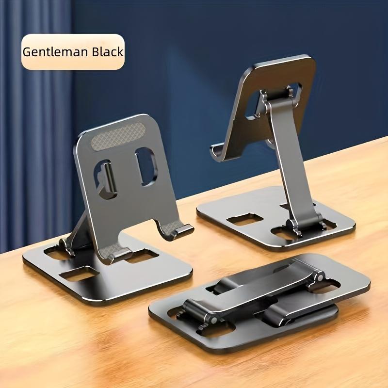 All Metal Foldable Lifting Mobile Phone Holder Lazy Desktop Holder Mobile Phone Tablet Universal Holder Multi Angle Adjustable Mobile Phone Holder Children's Online Class Mobile Phone Holder Base Compact And Portable