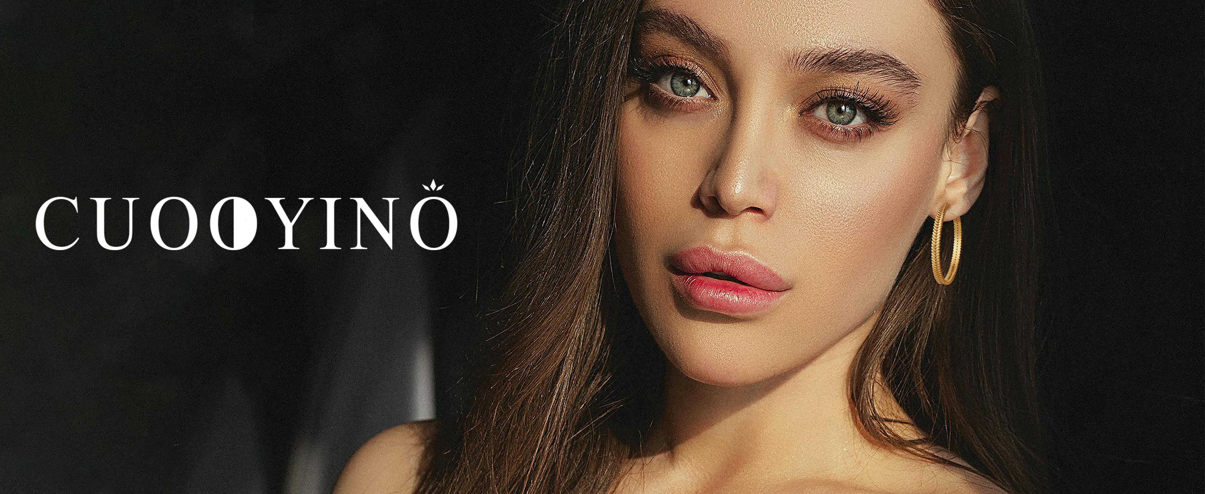 925 Sterling Silver Post Chunky Hoop Earrings, Large Gold Plated Hypoallergenic Earrings Jewelry for Women Trendy