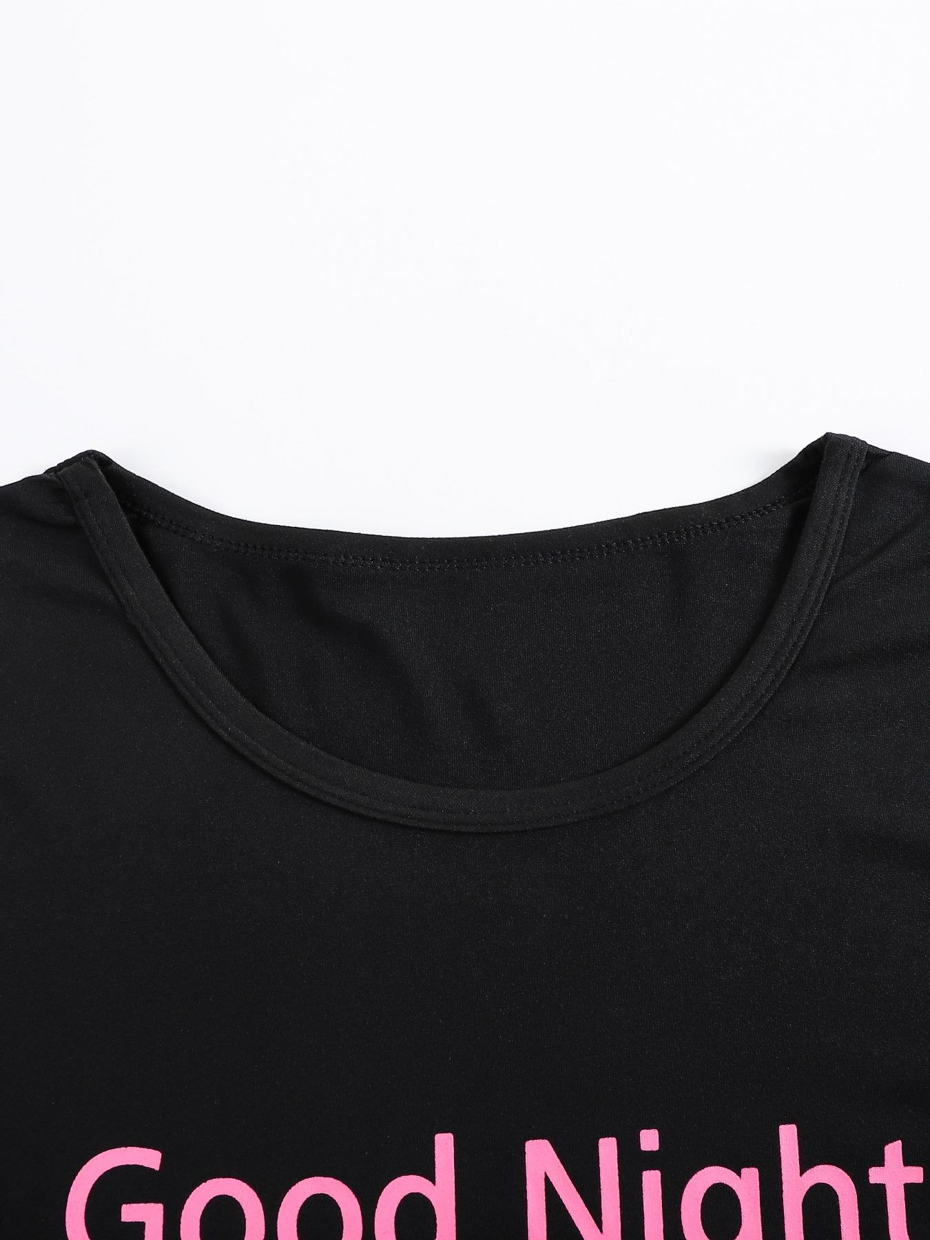 Plus Size Heart & Plaid Print Pajama Set, Casual Round Neck Short Sleeve T-shirt & Shorts Pj Set, Summer Sleepwear & Loungewear, Summer Outfits 2024, Women's Nightwear