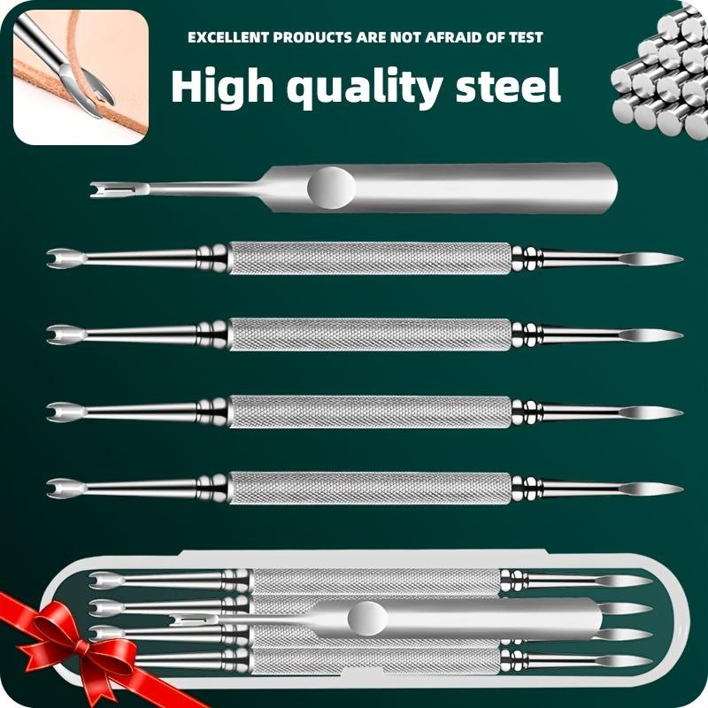 2/4-Piece Leather Craft Tool Kit, High-End Synthetic Leather Sewing, U-Channel Guide, Edge Trimmer, Ideal for Handmade Crafts and Repair