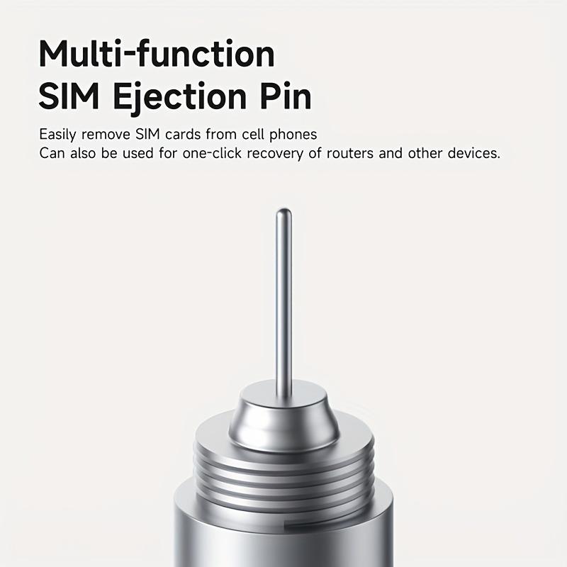 [hagibis Tool] Multi-Functional Cleaning Brush for iPhone AirPods Camera Sim Card Removal Headphone Clean Keychain Included Durable Design