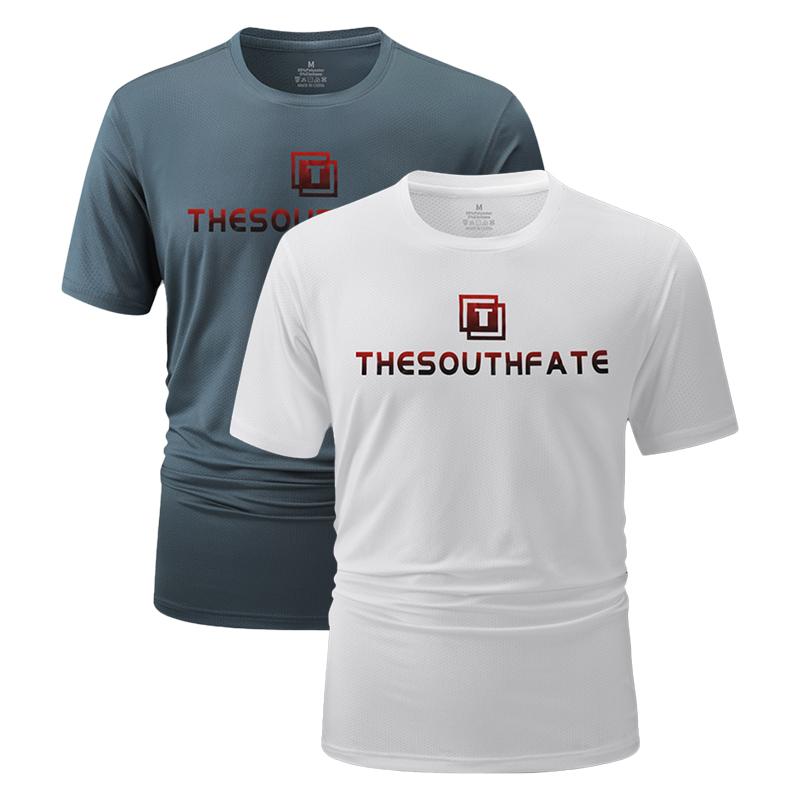 1/2 Pack Mens Active Sports T Shirts, Quick Dry Moisture Wicking Gym Tees, Short Sleeve Athletic Workout Shirt for Running Fitness 1/2 Pack Mens Active Sports T Shirts, Quick Dry Moisture Wicking Gym Tees, Short Sleeve Athletic Workout Shirt for Running Fitness