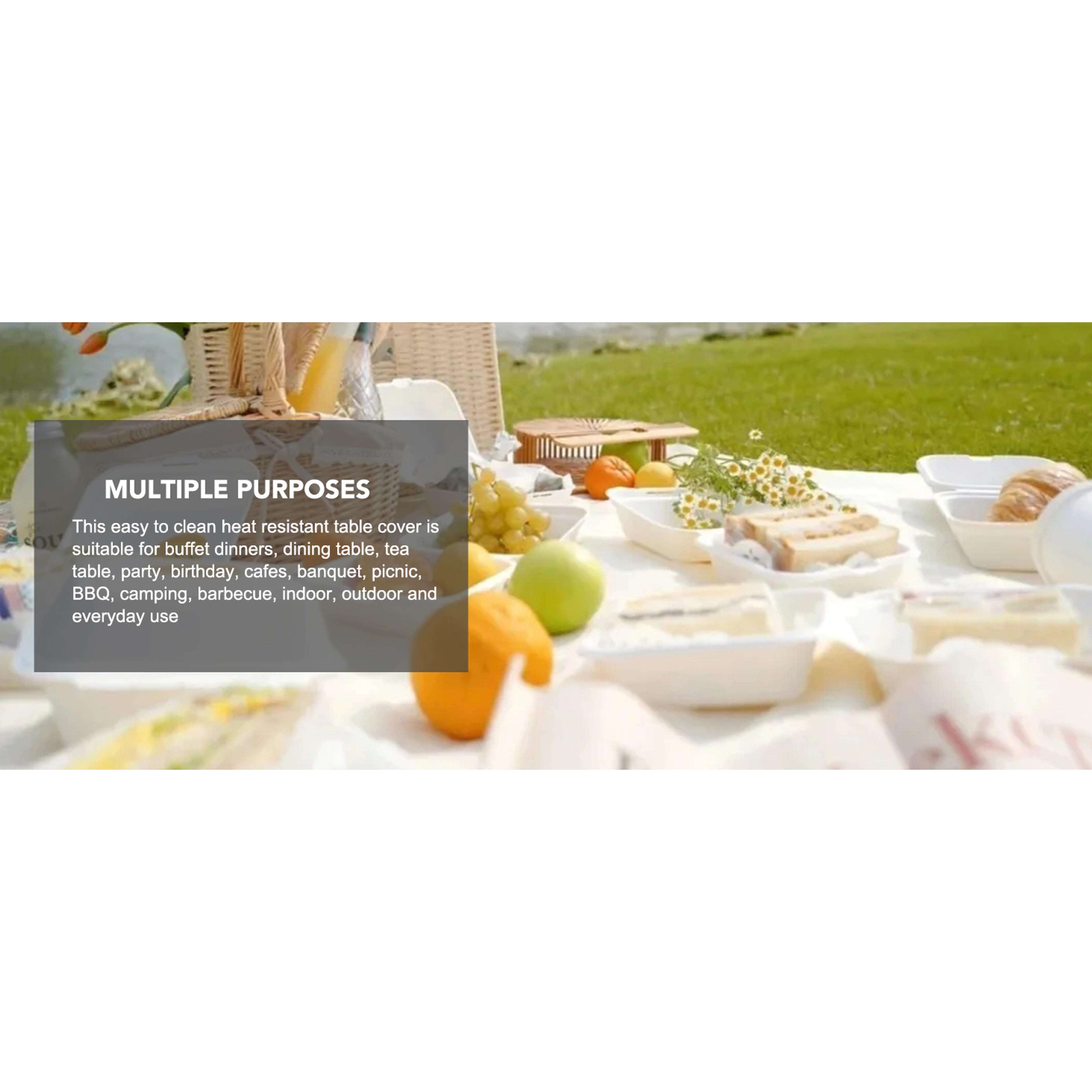 Clear Plastic 100% Waterproof Tablecloth - 54 x 78 Inch - Vinyl PVC Rectangle Table Cloth Protector Oil Spill Proof Wipe Clean Table Cover for Dining Tables, Parties & Camping, Crystal Clear Clear Plastic 100% Waterproof Tablecloth - 54 x 78 Inch - Vinyl PVC Rectangle Table Cloth Protector Oil Spill Proof Wipe Clean Table Cover for Dining Tables, Parties & Camping, Crystal Clear