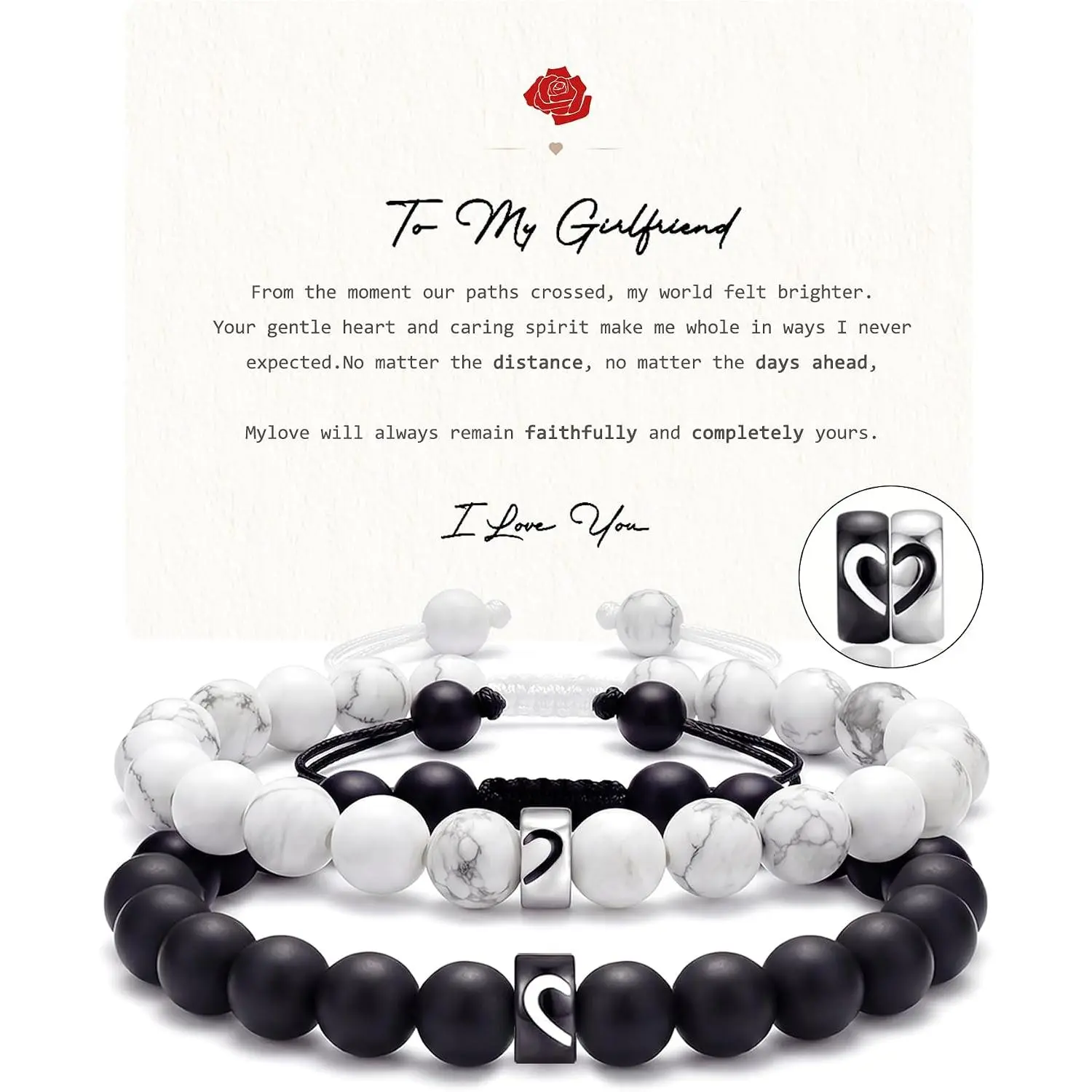 Matching Couples Bracelets  for His and Hers