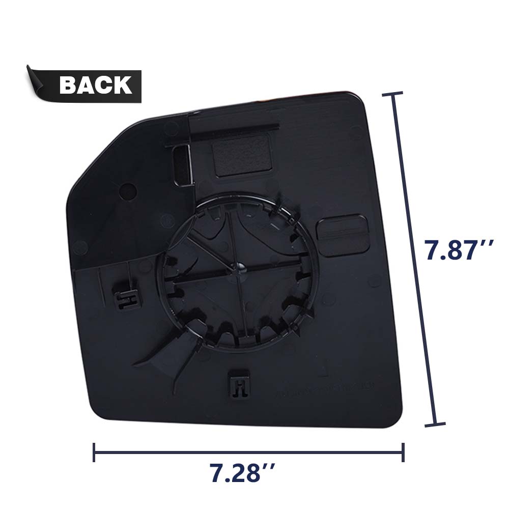 Right+Left Passenger Side Mirror Glass Replacement Fit For 15-2020 Ford F150 Pickup