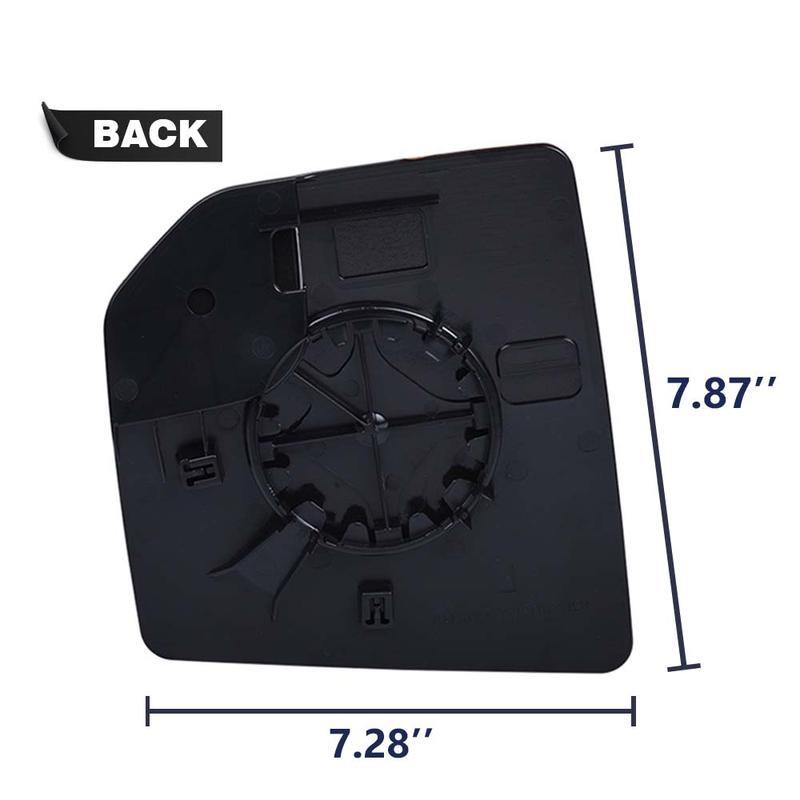 Right+Left Passenger Side Mirror Glass Replacement Fit For 15-2020 Ford F150 Pickup