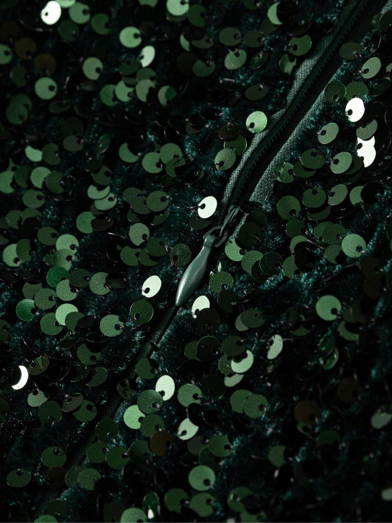 Elegant Velvet Mermaid Tail Long Dress, Sequined Embroidery, Luxury Evening Gown for Celebrations, Weddings & Cannes Parties