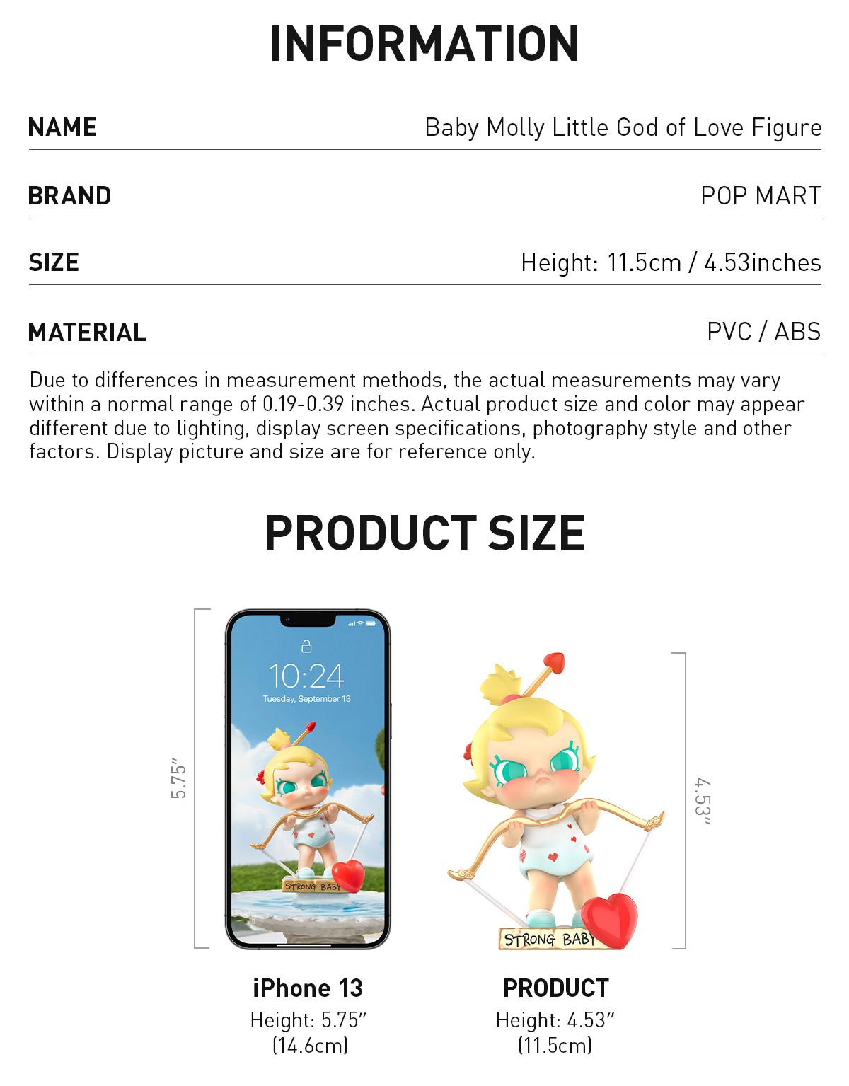 POP MART Baby Molly Little God of Love Figure