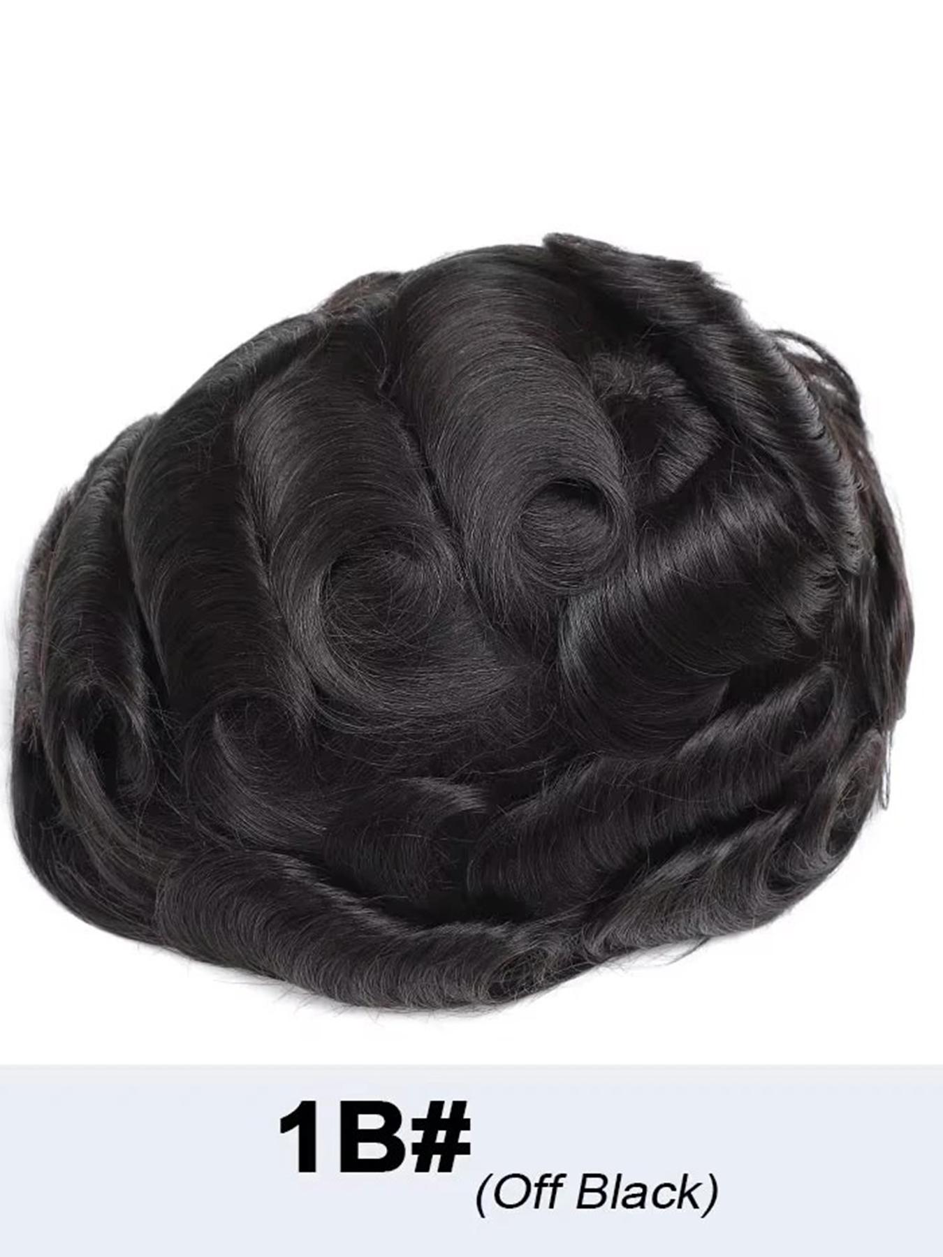 Men's Q6 Lace Toupee, Breathable Lightweight Hair System with Natural Look, Comfortable Fit for Daily Wear, Easy to Style for a Clean and Confident Appearance